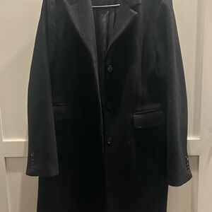 J. Crew Black Men's Trench Coat